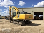 Back of Used Komatsu Crawler Excavator